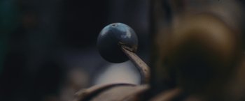 Movie still from “EDEN - Love Death Distraction” (2019), directed by Zhang – Extreme Close Up shot, Overhead angle
