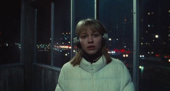 Movie still from “Black Fly - Green” (2019), directed by Patrick Golan – Close Up shot, High angle