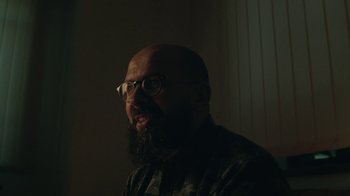 Movie still from “Depeche Mode (Trailer) - Spirits in the Forest” (2019), directed by Pasqual Gutierrez – Close Up shot, Low angle