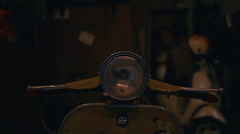 Movie still from “Depeche Mode (Trailer) - Spirits in the Forest” (2019), directed by Pasqual Gutierrez – Extreme Close Up shot, Overhead angle