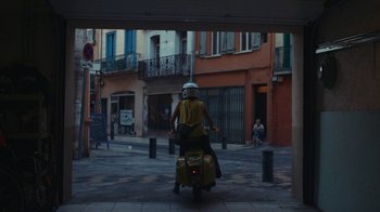 Movie still from “Depeche Mode (Trailer) - Spirits in the Forest” (2019), directed by Pasqual Gutierrez – Extreme Wide shot, High angle