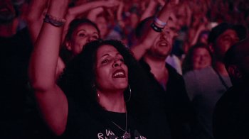 Movie still from “Depeche Mode (Trailer) - Spirits in the Forest” (2019), directed by Pasqual Gutierrez – Close Up shot, Low angle