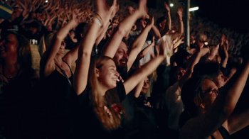 Movie still from “Depeche Mode (Trailer) - Spirits in the Forest” (2019), directed by Pasqual Gutierrez – Medium shot, High angle