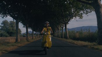 Movie still from “Depeche Mode (Trailer) - Spirits in the Forest” (2019), directed by Pasqual Gutierrez – Extreme Wide shot, Low angle