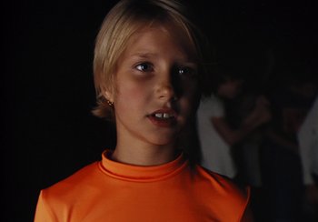 Movie still from “Låpsley - My Love Was Like The Rain” (2019), directed by Camille Summers-Valli – Close Up shot, Low angle