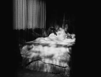 Movie still from “Alaskan Tapes - And, We Disappear” (2019), directed by Meredith Hama-Brown – Wide shot, High angle