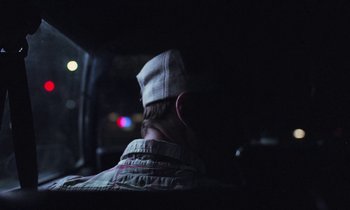 Movie still from “Vonavi - Regrow” (2019), directed by Andrew Litten – Close Up shot, Over the shoulder angle