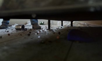 Movie still from “Vonavi - Regrow” (2019), directed by Andrew Litten – Extreme Close Up shot, Overhead angle