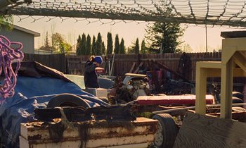 Movie still from “Vonavi - Regrow” (2019), directed by Andrew Litten – Wide shot, High angle