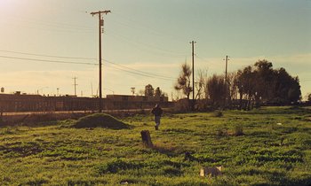 Movie still from “Vonavi - Regrow” (2019), directed by Andrew Litten – Extreme Wide shot, High angle