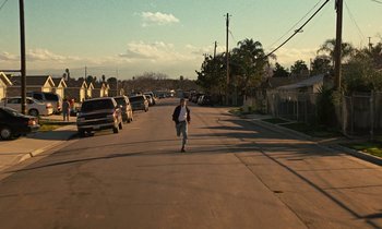 Movie still from “Vonavi - Regrow” (2019), directed by Andrew Litten – Extreme Wide shot, High angle