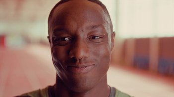 Movie still from “Rain Phoenix - Immolate” (2019), directed by Gus Van Sant – Close Up shot, Low angle