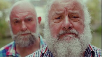 Movie still from “Rain Phoenix - Immolate” (2019), directed by Gus Van Sant – Close Up shot, Over the shoulder angle