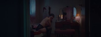 Movie still from “Kaada - Farewell” (2019), directed by Christian Holm-Glad – Medium shot, High angle