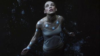 Movie still from “Apparat - Heroist” (2019), directed by Matilda Finn – Medium shot, Overhead angle