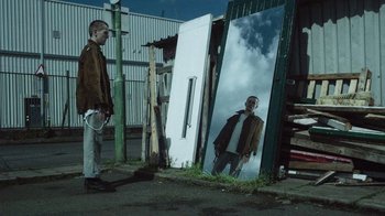 Movie still from “Apparat - Heroist” (2019), directed by Matilda Finn – Wide shot, Low angle