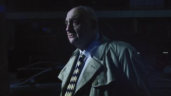 Movie still from “Apparat - Heroist” (2019), directed by Matilda Finn – Close Up shot, Low angle