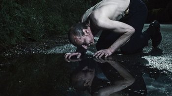 Movie still from “Apparat - Heroist” (2019), directed by Matilda Finn – Medium shot, High angle