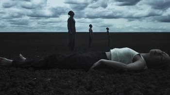 Movie still from “Apparat - Heroist” (2019), directed by Matilda Finn – Wide shot, High angle