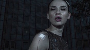 Movie still from “Apparat - Heroist” (2019), directed by Matilda Finn – Close Up shot, Low angle