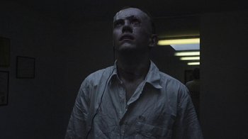 Movie still from “Apparat - Heroist” (2019), directed by Matilda Finn – Close Up shot, Low angle