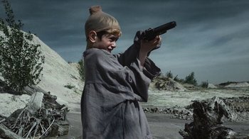 Movie still from “Apparat - Heroist” (2019), directed by Matilda Finn – Medium shot, Low angle