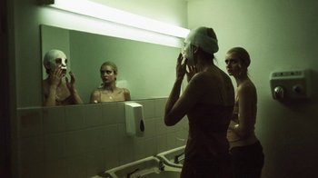 Movie still from “Apparat - Heroist” (2019), directed by Matilda Finn – Medium shot, Low angle