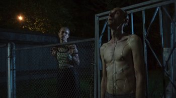 Movie still from “Apparat - Heroist” (2019), directed by Matilda Finn – Medium shot, Low angle