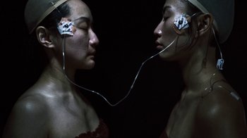 Movie still from “Apparat - Heroist” (2019), directed by Matilda Finn – Extreme Close Up shot, Overhead angle