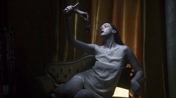 Movie still from “Apparat - Heroist” (2019), directed by Matilda Finn – Medium shot, Low angle