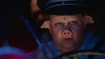 Movie still from “A$AP Rocky - Babushka Boi” (2019), directed by Nadia Lee Cohen – Close Up shot, Low angle