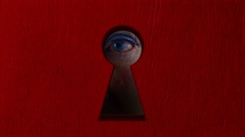 Movie still from “A$AP Rocky - Babushka Boi” (2019), directed by Nadia Lee Cohen – Extreme Close Up shot, Overhead angle