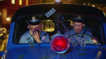 Movie still from “A$AP Rocky - Babushka Boi” (2019), directed by Nadia Lee Cohen – Medium shot, Low angle