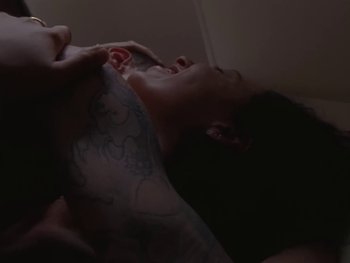 Movie still from “Sam Fender - Will We Talk?” (2019), directed by Vincent Haycock – Extreme Close Up shot, Overhead angle