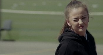 Movie still from “Stereophonics - Fly Like An Eagle” (2019), directed by Charlotte Regan – Close Up shot, Low angle