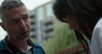 Movie still from “Stereophonics - Fly Like An Eagle” (2019), directed by Charlotte Regan – Close Up shot, Low angle