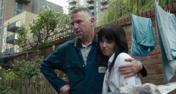 Movie still from “Stereophonics - Fly Like An Eagle” (2019), directed by Charlotte Regan – Medium shot, Low angle