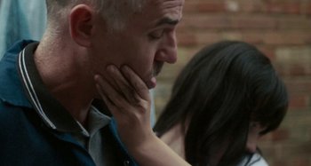 Movie still from “Stereophonics - Fly Like An Eagle” (2019), directed by Charlotte Regan – Extreme Close Up shot, Low angle