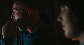 Movie still from “Stereophonics - Fly Like An Eagle” (2019), directed by Charlotte Regan – Extreme Close Up shot, Low angle