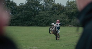 Movie still from “Stereophonics - Fly Like An Eagle” (2019), directed by Charlotte Regan – Wide shot, Low angle