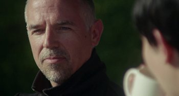 Movie still from “Stereophonics - Fly Like An Eagle” (2019), directed by Charlotte Regan – Close Up shot, Low angle