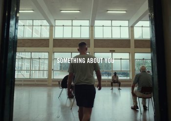 Movie still from “Elderbrook & Rudimental - Something About You” (2019), directed by Luke Davies – Extreme Wide shot, Over the shoulder angle