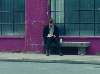 Movie still from “James Blake - Can’t Believe The Way We Flow” (2019), directed by Frank Lebon – Wide shot, High angle