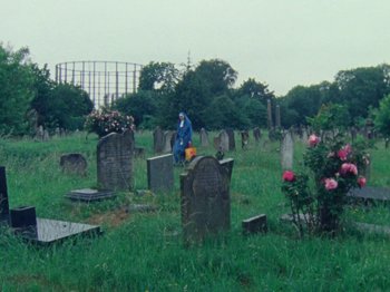 Movie still from “James Blake - Can’t Believe The Way We Flow” (2019), directed by Frank Lebon – Extreme Wide shot, High angle