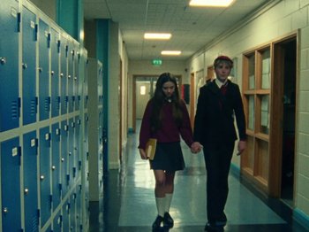 Movie still from “James Blake - Can’t Believe The Way We Flow” (2019), directed by Frank Lebon – Wide shot, Low angle