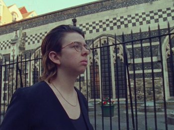 Movie still from “James Blake - Can’t Believe The Way We Flow” (2019), directed by Frank Lebon – Close Up shot, Low angle