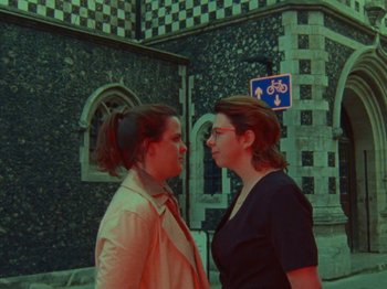 Movie still from “James Blake - Can’t Believe The Way We Flow” (2019), directed by Frank Lebon – Medium shot, High angle