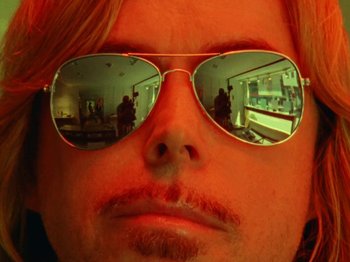 Movie still from “James Blake - Can’t Believe The Way We Flow” (2019), directed by Frank Lebon – Extreme Close Up shot, Low angle