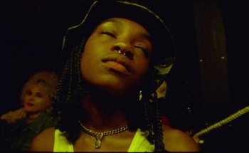 Movie still from “A$AP Ferg - Floor Seats” (2019), directed by Valentin Petit – Close Up shot, High angle