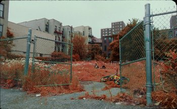 Movie still from “A$AP Ferg - Floor Seats” (2019), directed by Valentin Petit – Extreme Wide shot, High angle